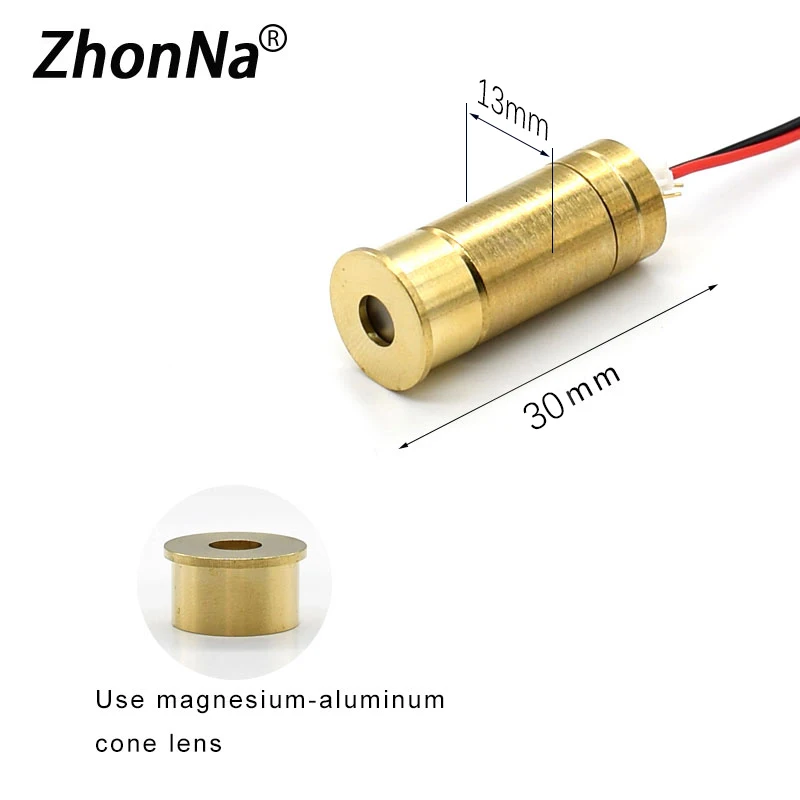 Laser Head Green Light Laser Module 532nm 45mW Starlight Cross Horizontal Line Metal Laser Head DC2.3-5V Stage Lawn Lights Accessories