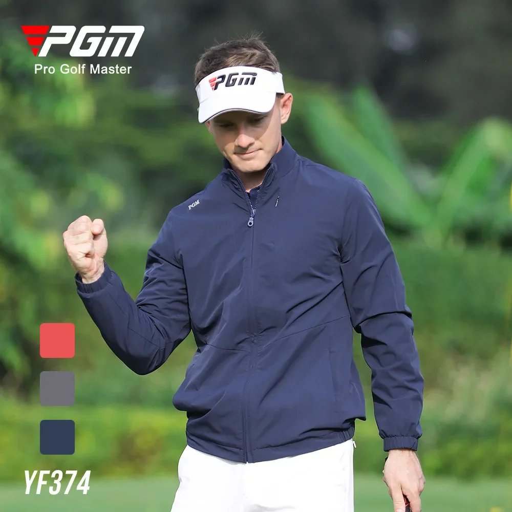 PGM Golf Clothing Men's Autumn And Winter Jacket Windproof And Warm Golf Clothes