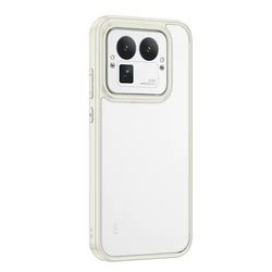 Custodia per telefono traslucida in PC rigido antiurto per protezione della fotocamera