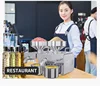 Stainless Steel Electric Automatic Intelligent Oil Press Two Head Double Motor Frying Machine Oil Pressing Cold Hot Extractor 6