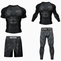 Ensembles de survêtement d'entraînement Rashguard pour enfants, combinaison de sport pour figurines, uniforme de grappin 2