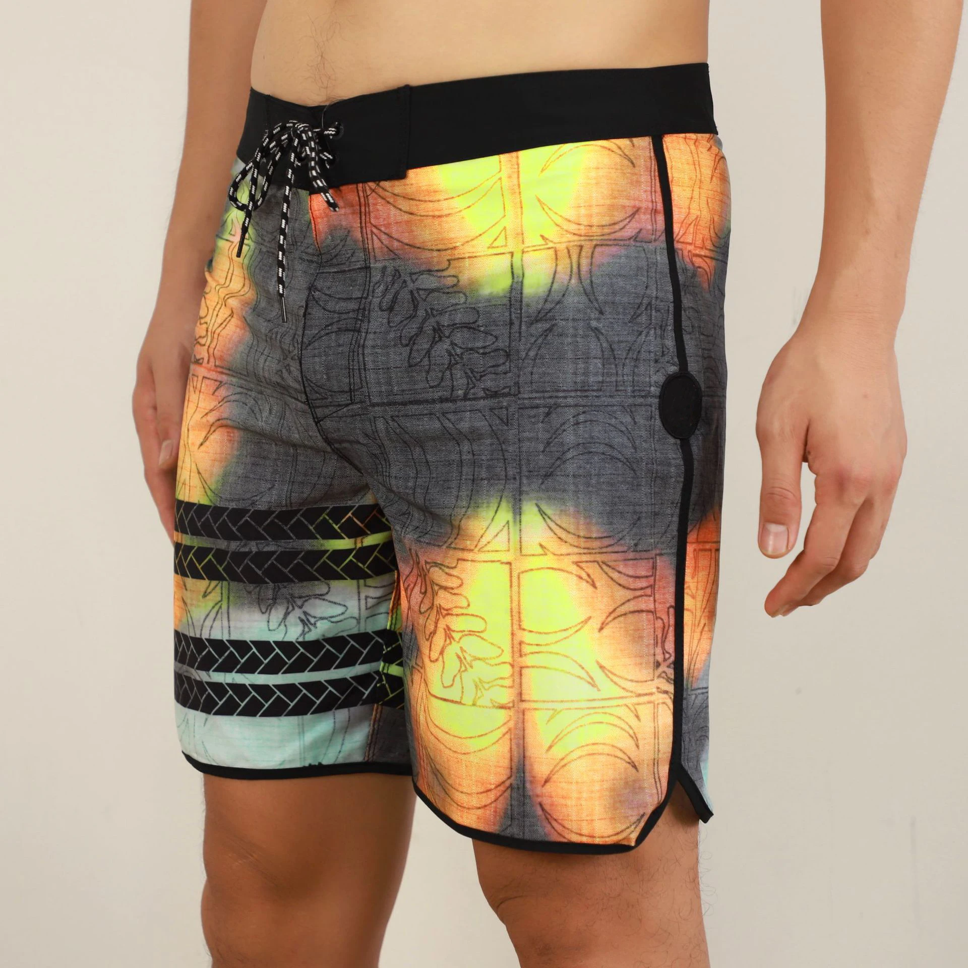 Summer New Fashion Brand Men Beach Shorts Bermuda Board Shorts Swim Shorts Waterproof Quick Dry Casual Diving Surfwear Swimwear 6