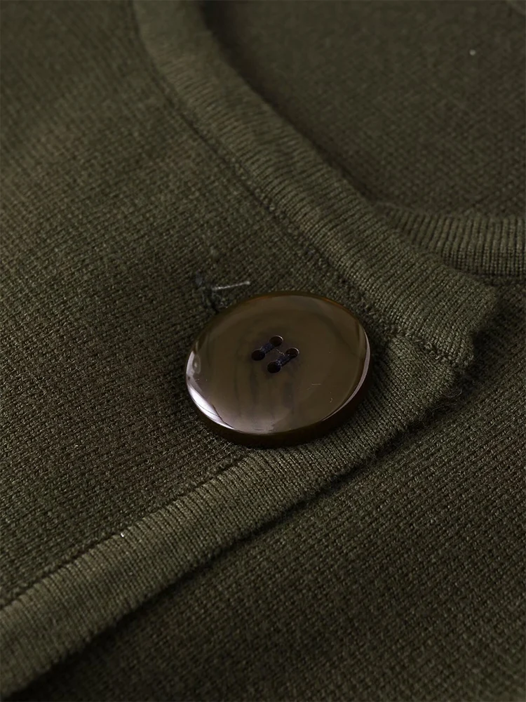 Elegant Women Round Collar Knitted Coat Solid Full Sleeve Single Breasted Lace Up Coats Female Autumn Fashion Sweater Outwears