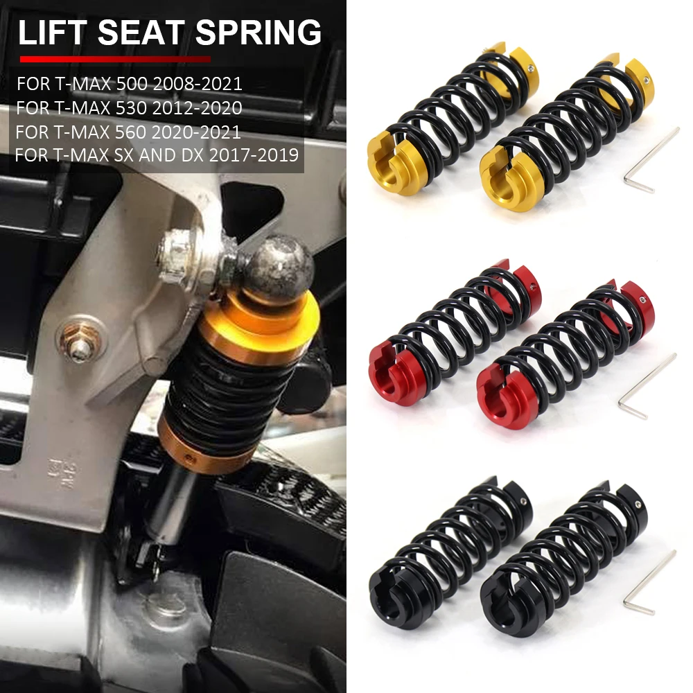 

For Yamaha TMAX560 TMAX500 TMAX530 T-MAX 500 530 560 Motorcycle Lift Supports Shock Absorbers Seat Spring Auxiliary Spring