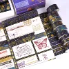 10pcs Floating Series Washi Tapes Set Gold Stamping Adhesive Masking Tape Diary Decoration Stickers A7562 5