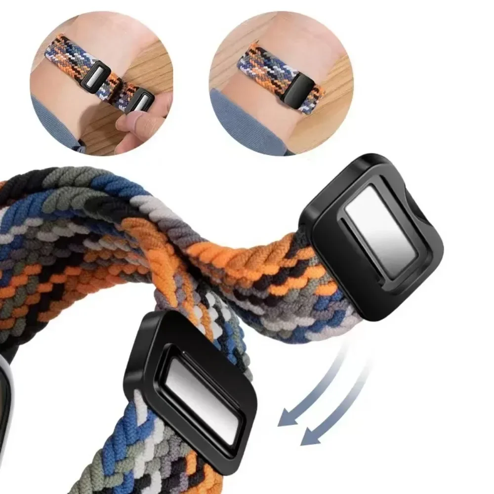 Nylon Braided Strap for Smartwatch - Versatile and Stylish Bracelet Band