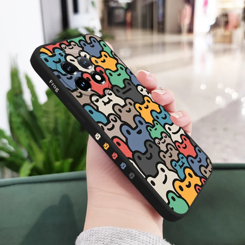 Vibrant Frog Liquid Silicone Phone Case