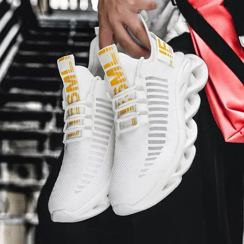 Men's Sneakers 2025 Platform Shoes for Women Casual Shoes Lace-Up Breathable Light Woman Running Walking Sport Shoes Tenis Shoes