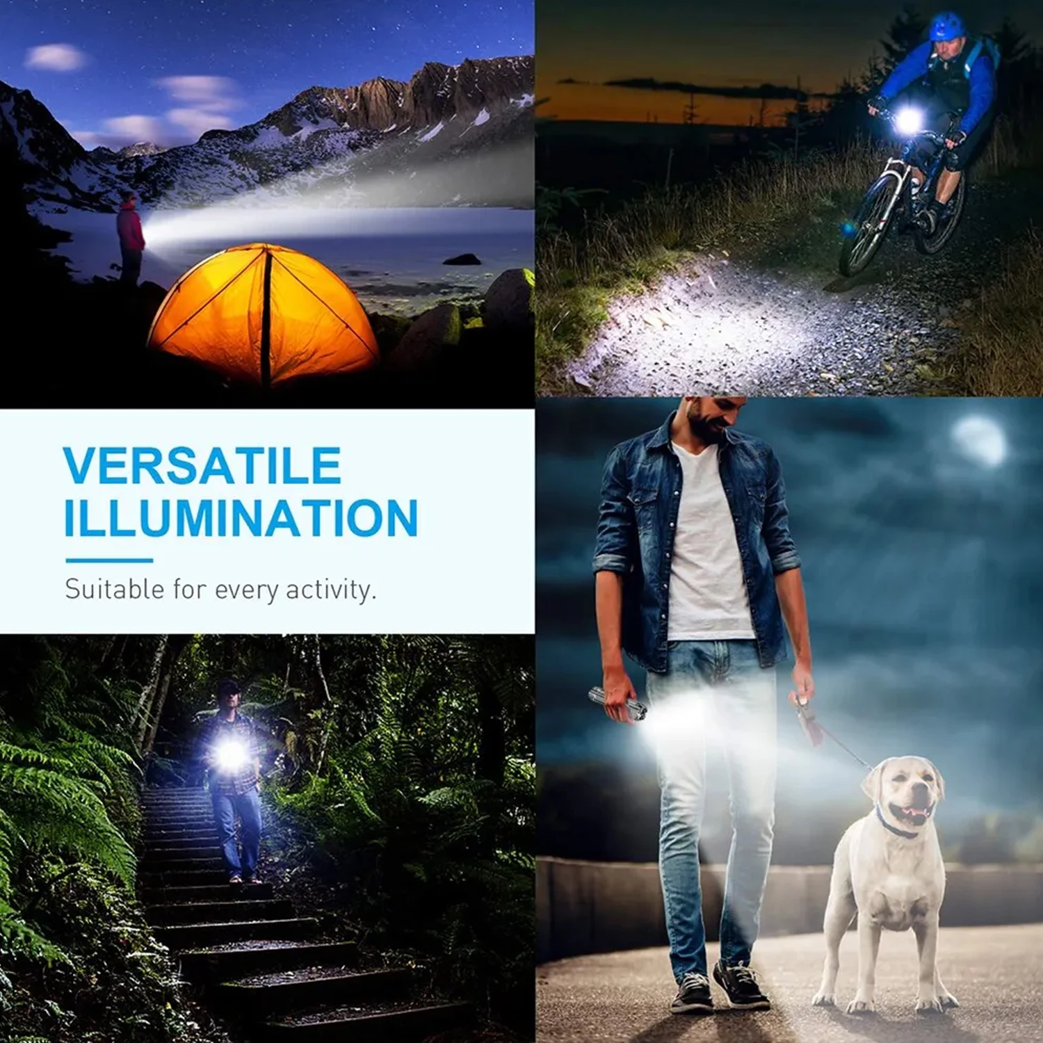 Flash Light Portable Rechargeable Spotlights High Power Rechargeable Led Flashlight Camping Ultra Powerful Flashlight Lamp Work led flashlight led flashlights led torch light