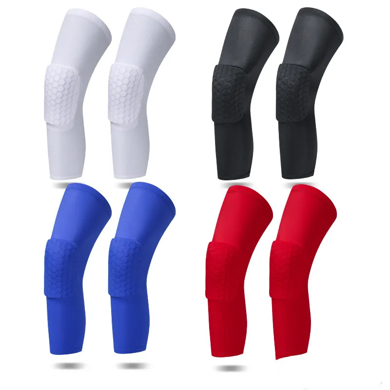 Basketball Knee Pads Honeycomb Foam Support Compression Sleeve