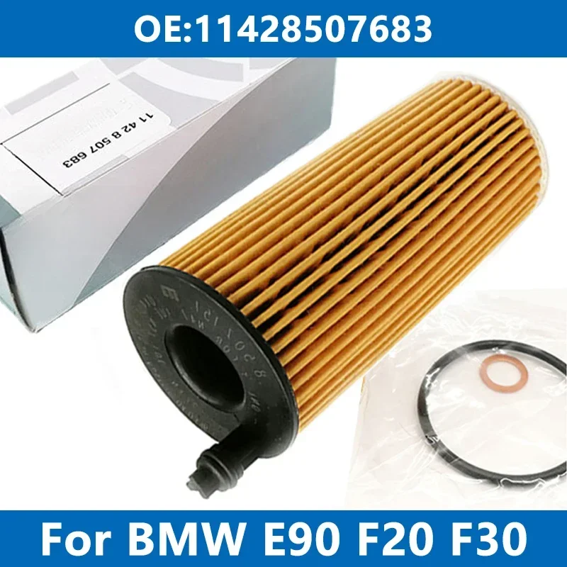 Car Oil Filter Kit Car Oil Filter Kit 11428507683 For BMW MINI E84 E90 E92 F10 F11 F15 F20 F25 F30 120d 320d X1 X3 X5 N47 N57 Engine Oil Filters