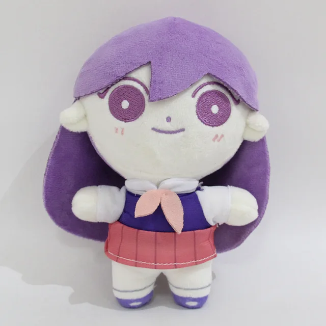 Omori Plush Toy Stuffed Doll Pillow Anime Characters Cartoon Merchandise  Props Game Characters Plush Toys are Collectibles for Game Lovers (Purple  （A)