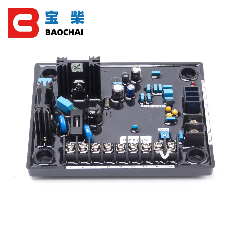  R150 AVR 브러시리스 디젤 발전기, 자동 전압 조정기 안정기 제어 모듈, Leroy Smoer Genset 예비 부품