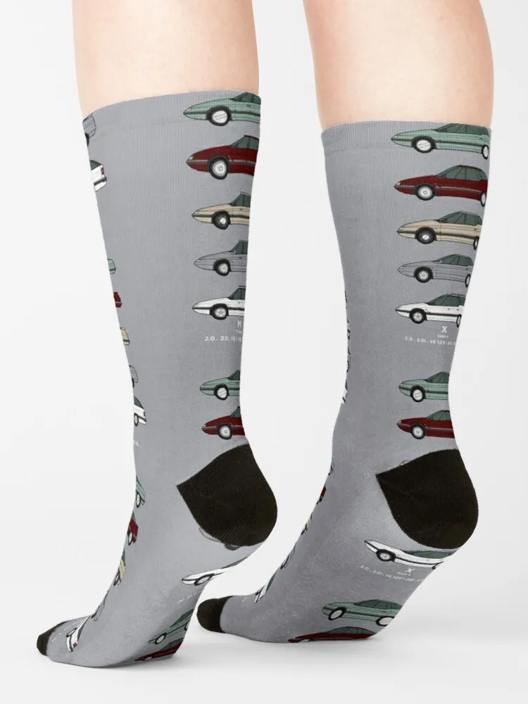 Citron XM S1 classic car collection Socks Fun Socks Compression Stockings