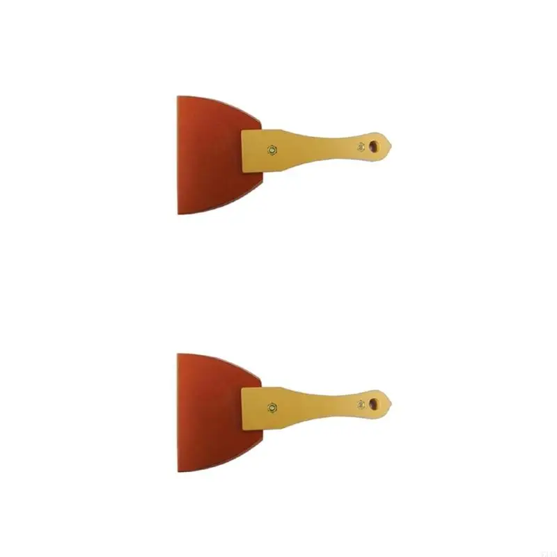 W3JA Multifunctional Putty Knives Flexible Paint for Triangle Shaped Wallpaper Scrapers for Spackling Patching and Painting A