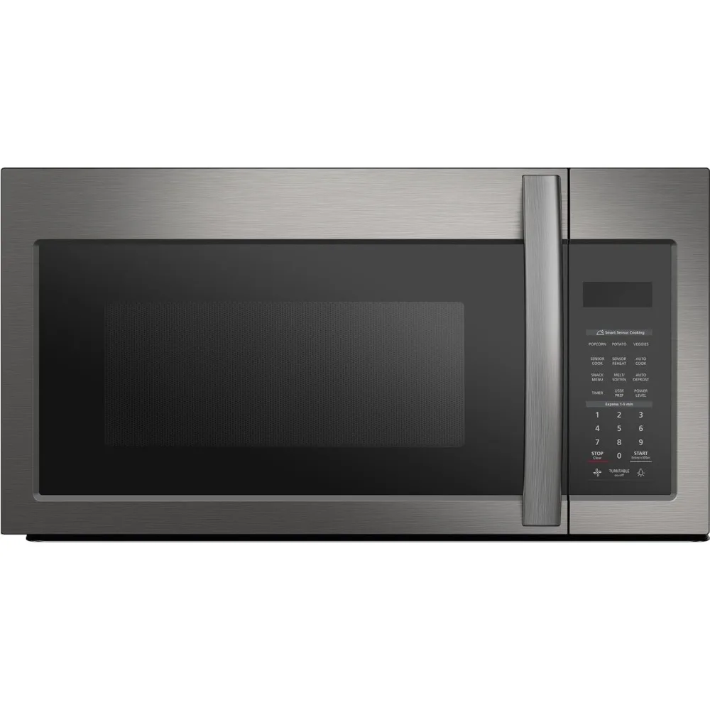 Over The Range Microwave Oven with LED Display, Child Lock, Stainless Steel