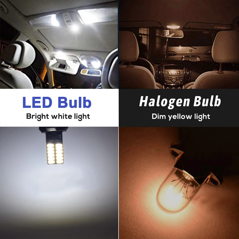 ڵ ȣ, T10 W5W 194 LED  Canbus 4014 24-SMD 12V 7000K ȭƮ ڵ ׸   Ʈũ  ̵ , 10 