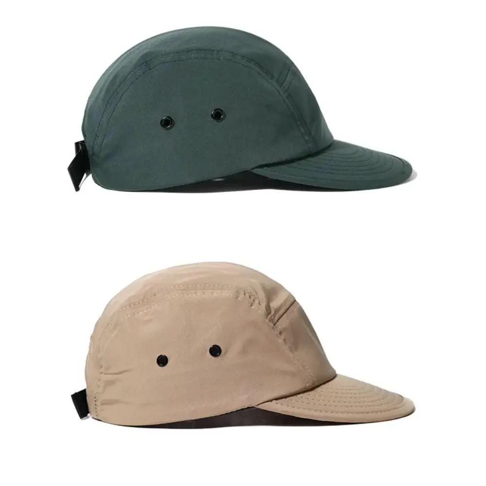 

Outdoor 5 Panel Baseball Caps New Women Men Fast Dry Golf Summer Fitted Hats Sun Protection Solid Color Beach Baseball Cap