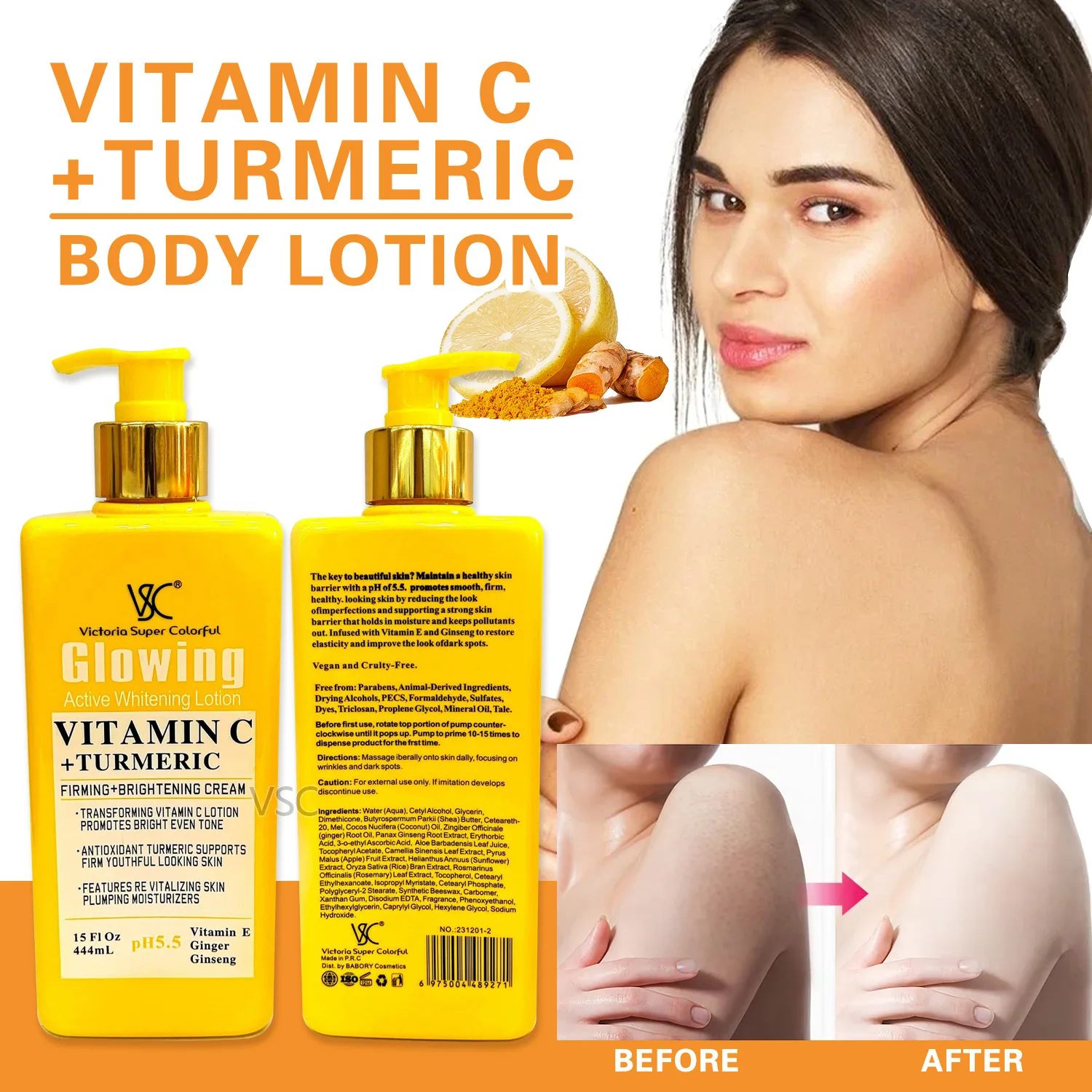 PH 5.5 Retinol Body Lotion Firming Moisturizer Wrinkle Cream Boosts Skin Firmness For Face, Body, Dry Skin Improves Elasticity