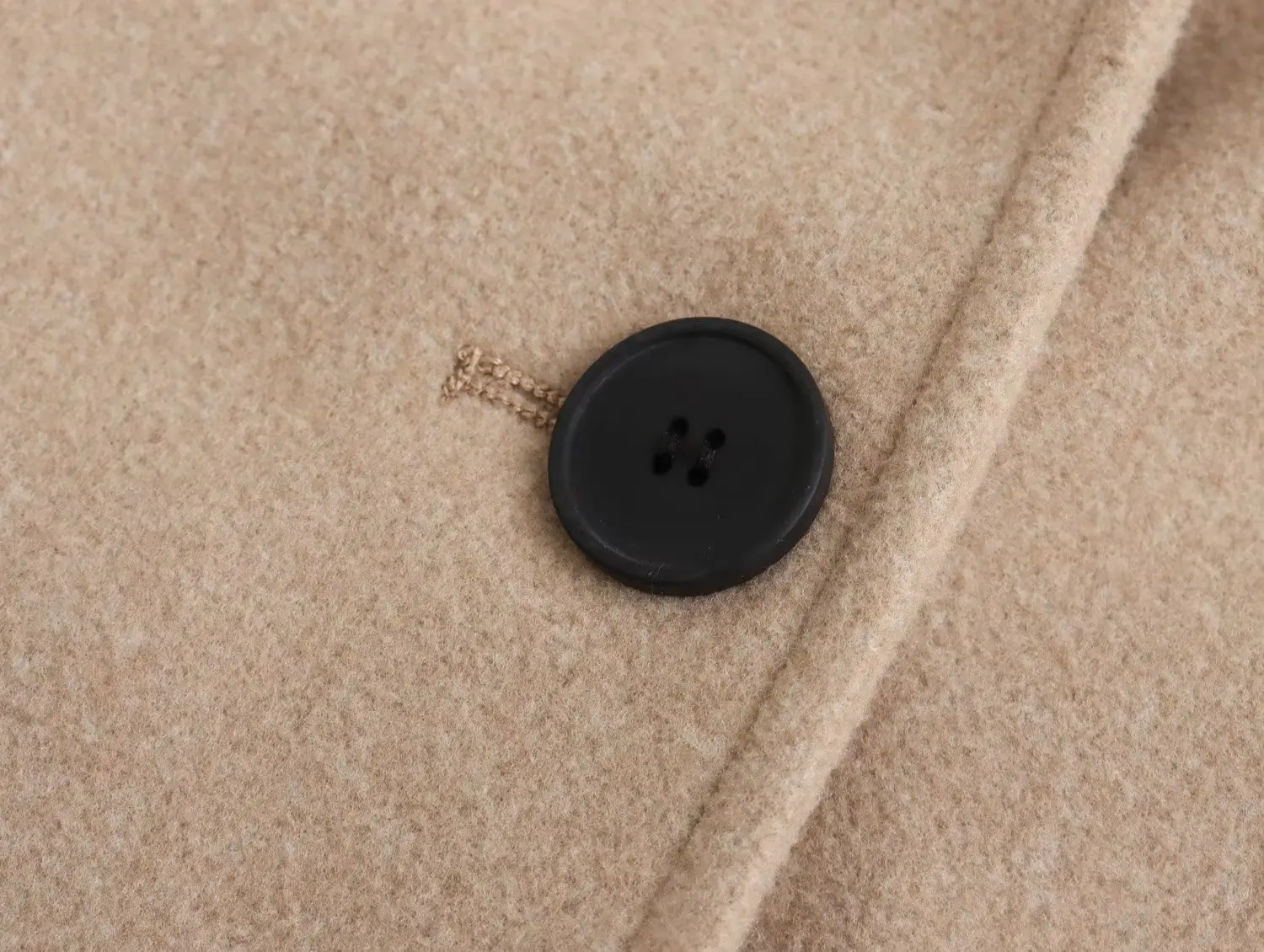 Withered Fashion Woolen Autumn Winter British Long Coat Solid Simple Waist Fit Trench Coat Women