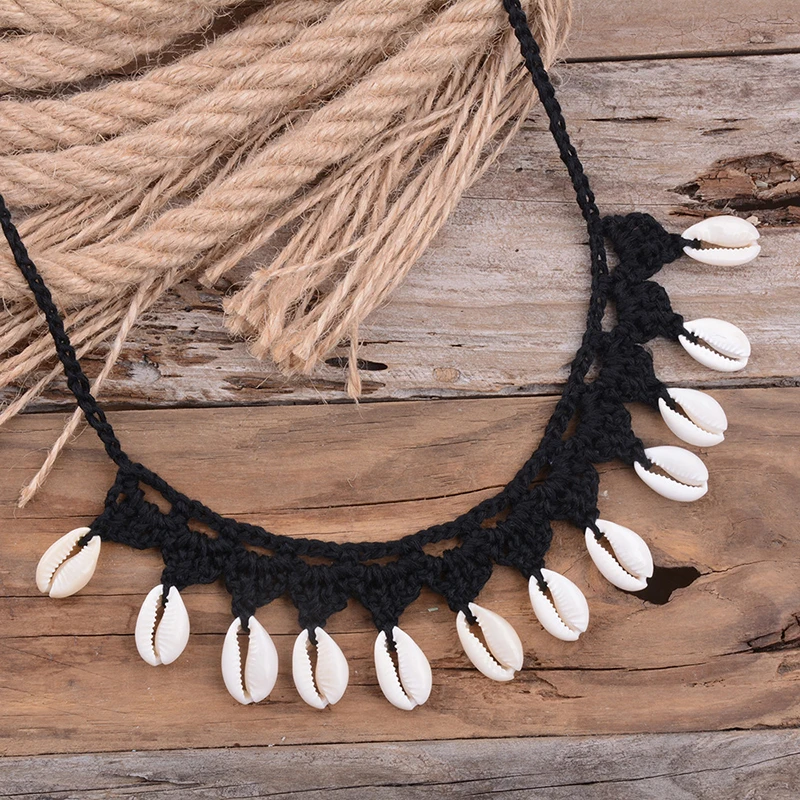 Cowrie Necklace Kauri Schelp Choker New Women Shell Choker