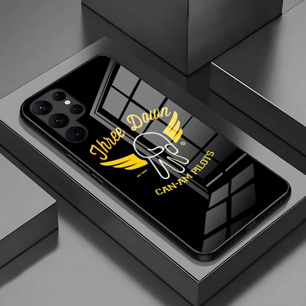 Can Am Team Glass Back Phone Case - Premium Protection Cover