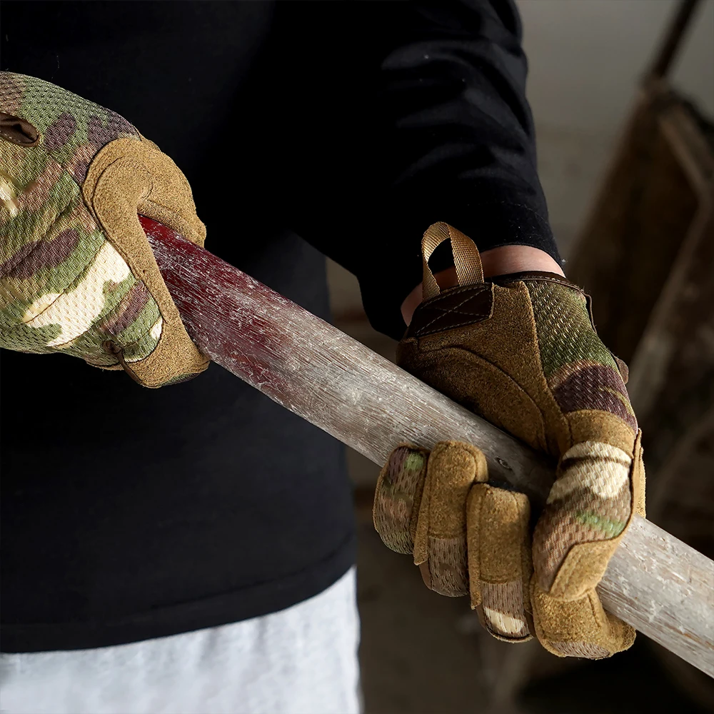 Camo Working Gloves 6