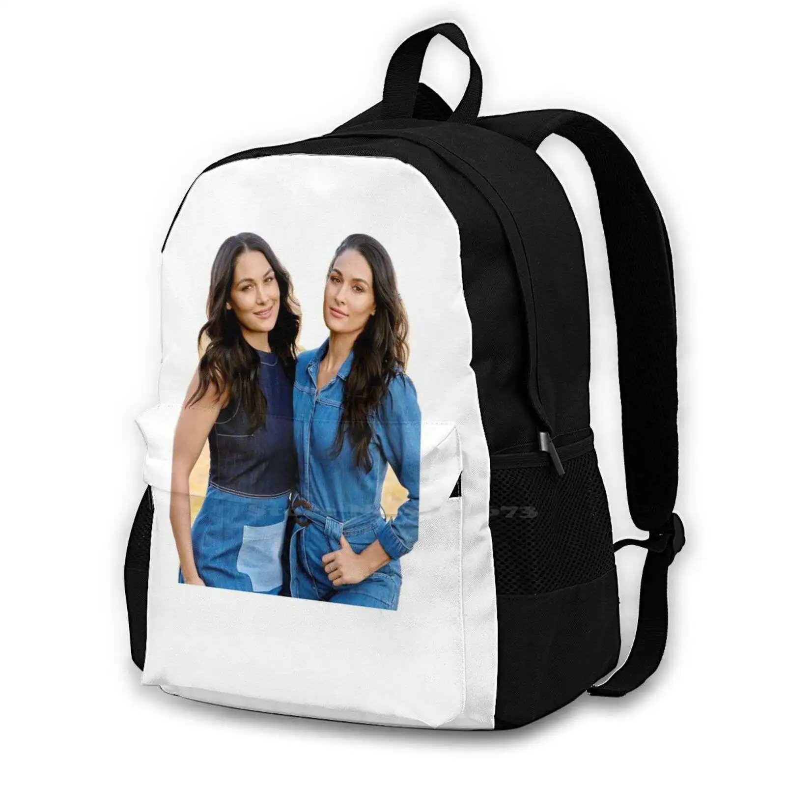 

Рюкзак Bella Twins для мужчин и женщин, Подростковая черная сумка для девушек, Bellatwins, Nikkibella смарфубла аддисона, Стэй, дом Ноя