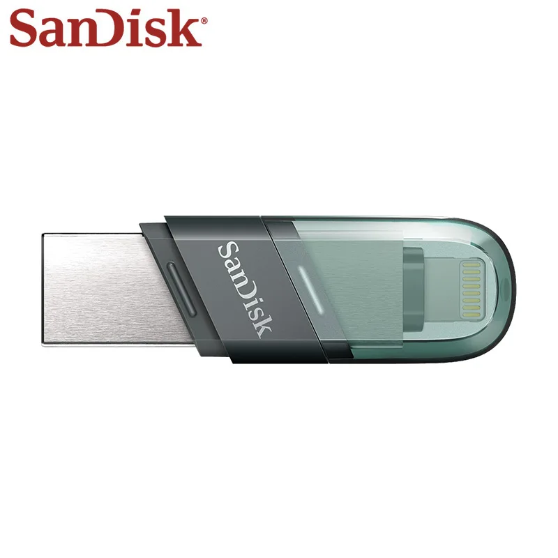 100% Originale Sandisk Lightning Usb3.1 128Gb Usb Flash Drive Ixpand Goditi Il Tipo Di Cardamomo A Lightning Port Memory Stick Pendrive