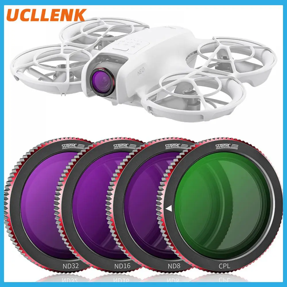 Drones Lens Filters For DJI Neo ND Filter Set CPL UV ND8 ND16 ND32 Camera Filters Kit For DJI Neo Accessories