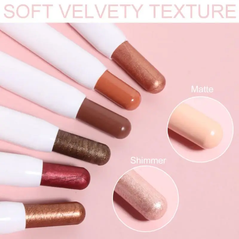 

Набор Перламутровых теней для век, набор теней для век с шелковым червем, матовые блестящие тени для век, хайлайтер, мерцающие пигменты для век, Косметика для макияжа