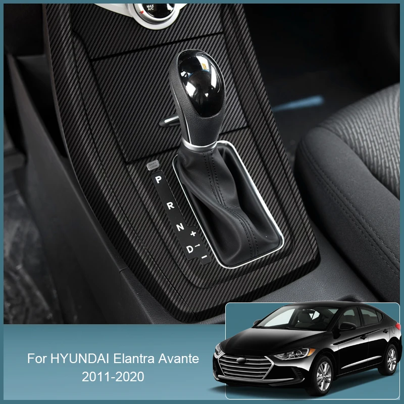 

Car Interior Sticker For Hyundai Elantra Avante 2011-2020 Lifting Window Decal Gear Steering Wheel Protective Film Accessory