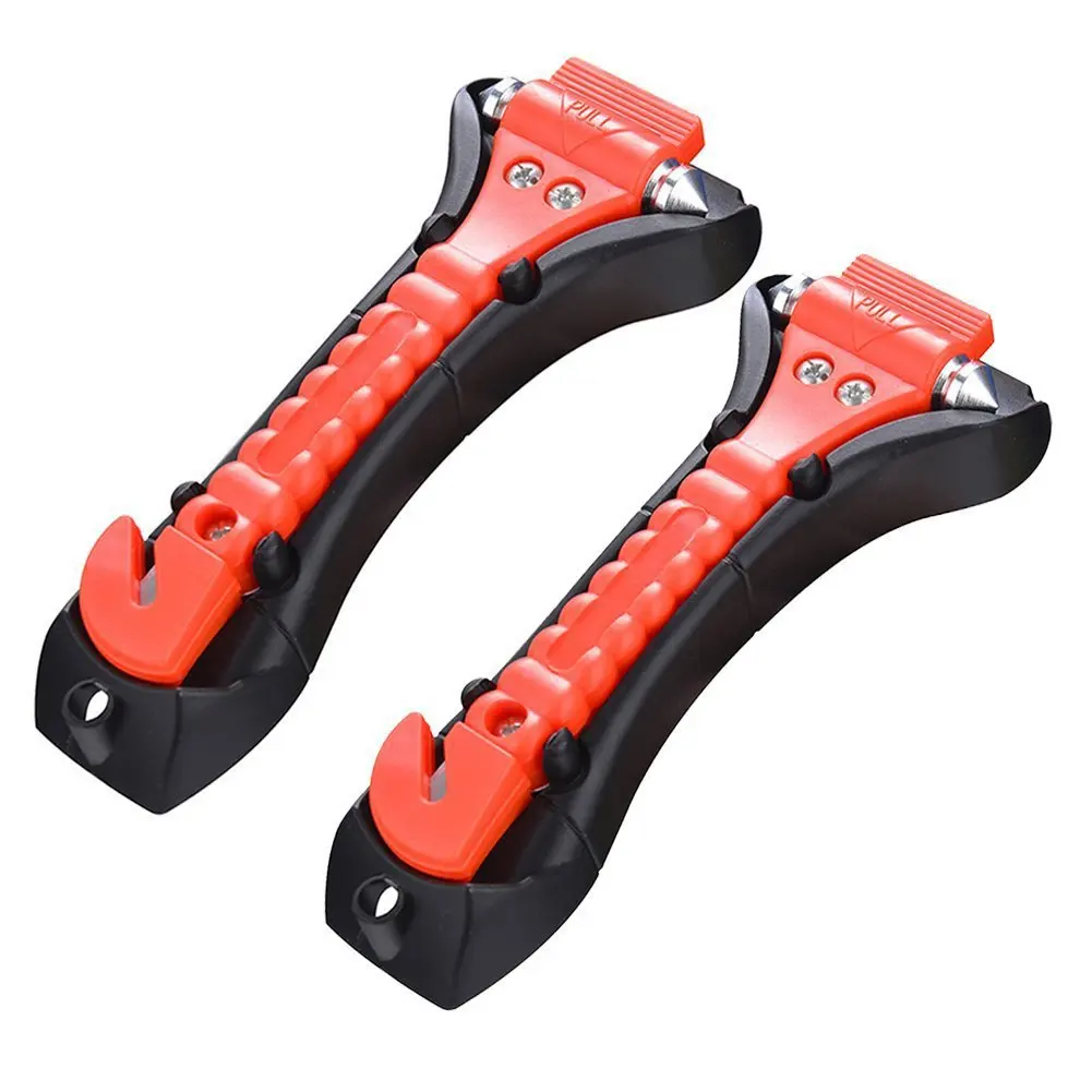 Safety Hammer 1PCS Survival Safety Hammer Camping Driving Car Seat Belt Cutter Emergency Escape Hammer to Break Window Glass
