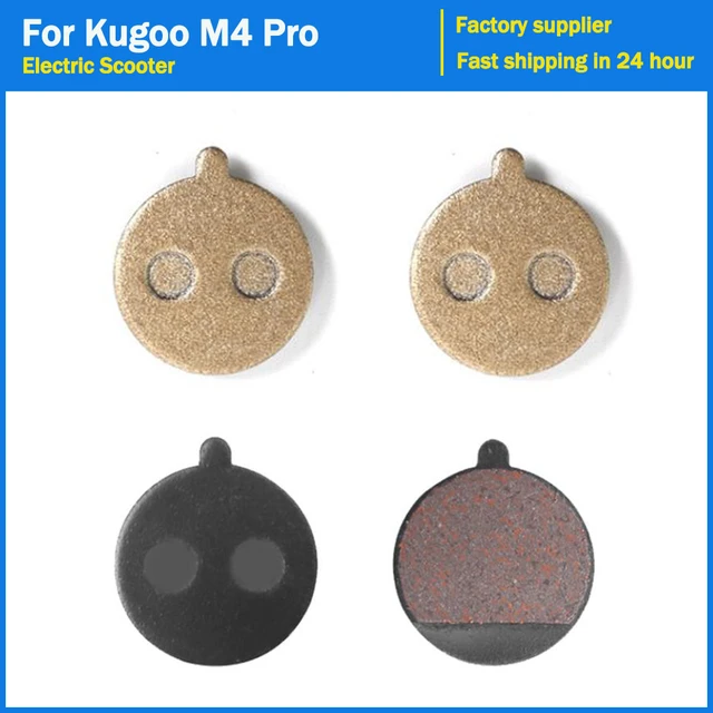 Plaquettes de frein pour KUGOO M4 PRO, 1/2 paires, pièces de rechange pour  Scooter électrique, plaques de Friction pour étrier de roue arrière -  AliExpress