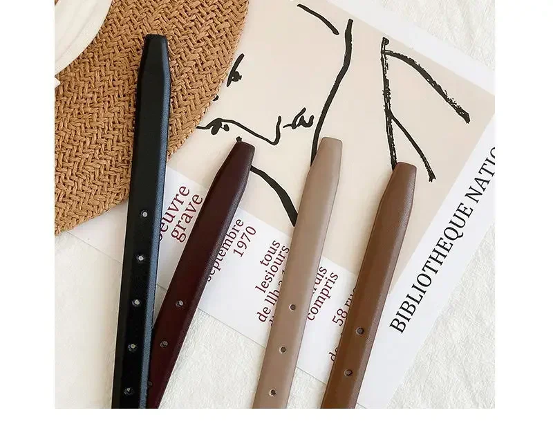 Luxus Designer Frauen Gürtel Echt leder weibliche Mode Metall Gürtels chnalle Bund 3 Farben hochwertige Trend Gürtel Dame neu – Detail 8