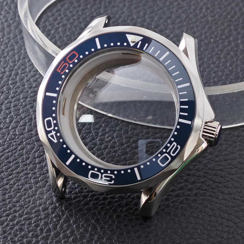High-Quality Silvery Case Men's Diving Watch with Automatic Movement