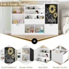 Toy Storage Organizer, 55.1” Large Toy Organizer and Storage with Chalkboard, Kids Bookshelf and Bookcase 4