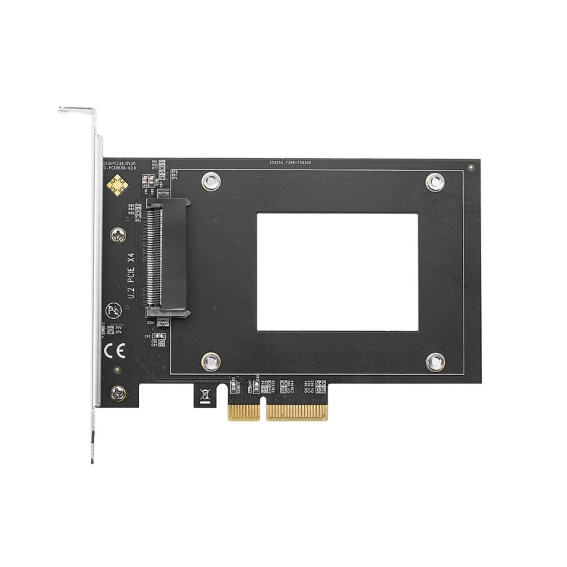 

Адаптер U.2 — PCIe, плата расширения твердотельного накопителя PCIe U.2 NVMe SFF-8639 Переходная плата PCIe