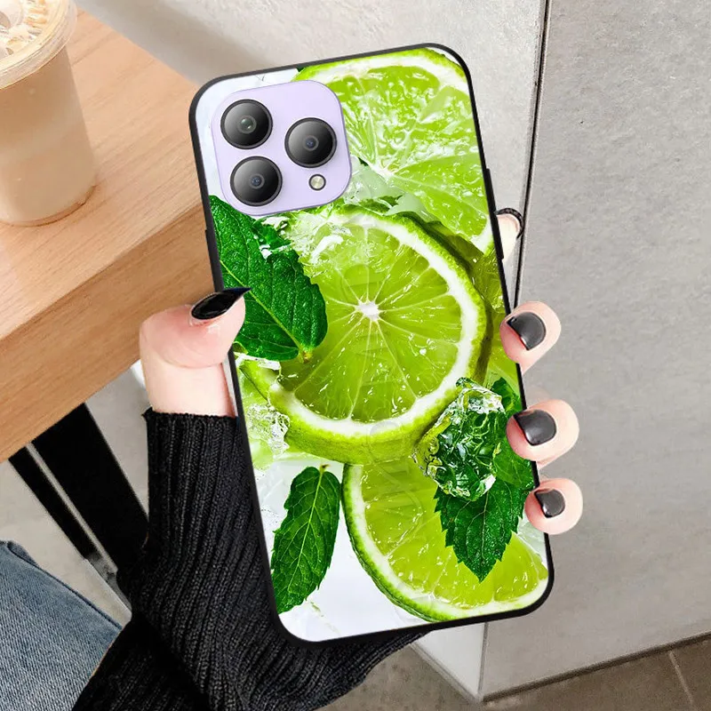 Sleek Black Silicone TPU Phone Case - Soft Protective Bumper Shell Cover
