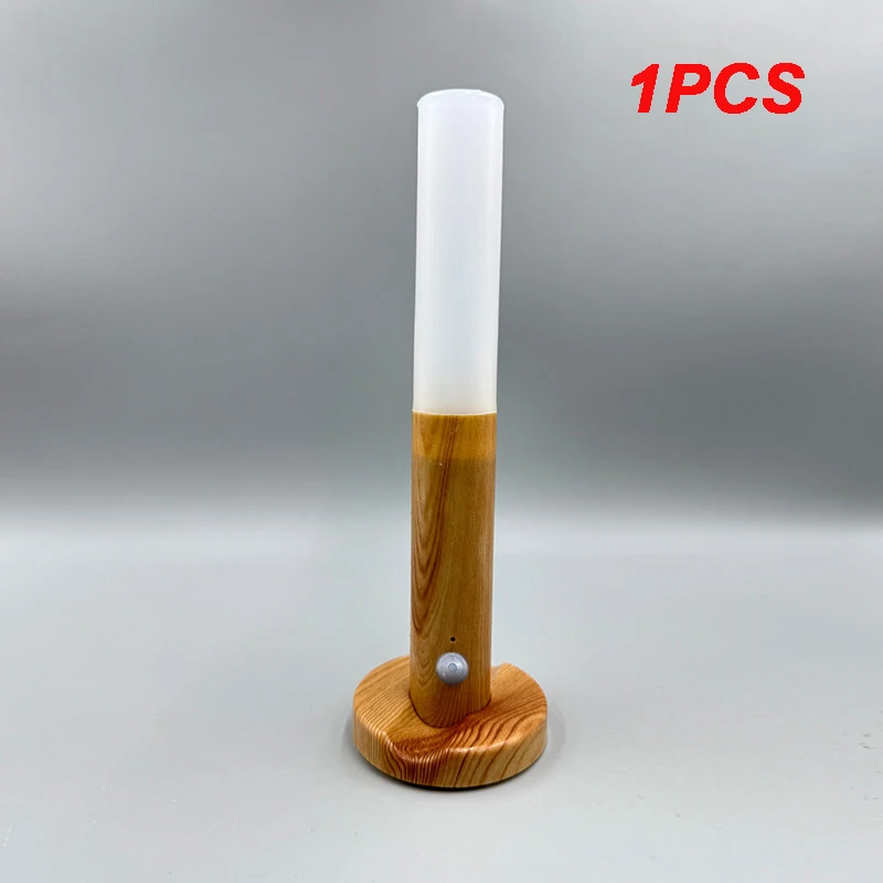 מנורת לילה LED עם טעינה USB, אינטיליגנטית ואינדוקציה אנושית למיטה, ארון ביתי, תאורת ארון בגדים, תאורת חיישן תנועה, מנורת LED