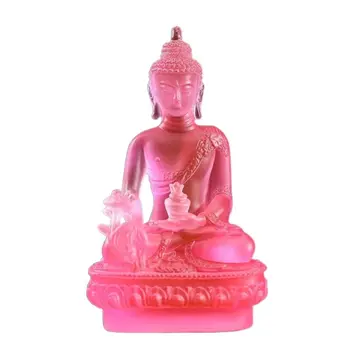 Sculpture de Bouddha Porte-Bonheur en Résine, Feng Shui, Shakya Muni, Décoration de Maison, Bureau et Jardin 1