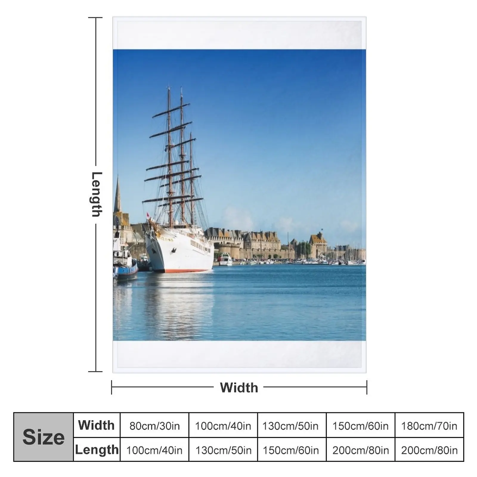 Sea Cloud II at Saint Malo ������ ���, ��� ���, ķ�� ���