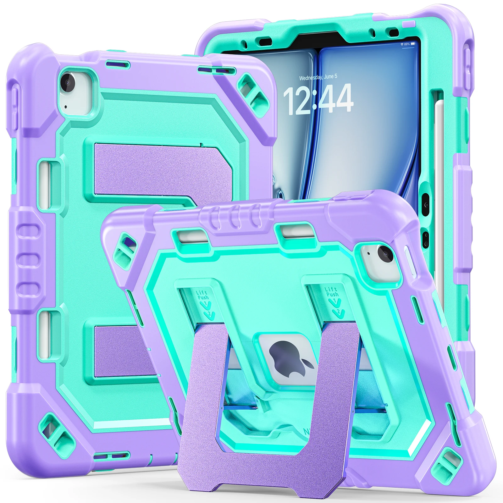 Heavy Duty Shock Resistant Tablet Case with 10.9 Cover