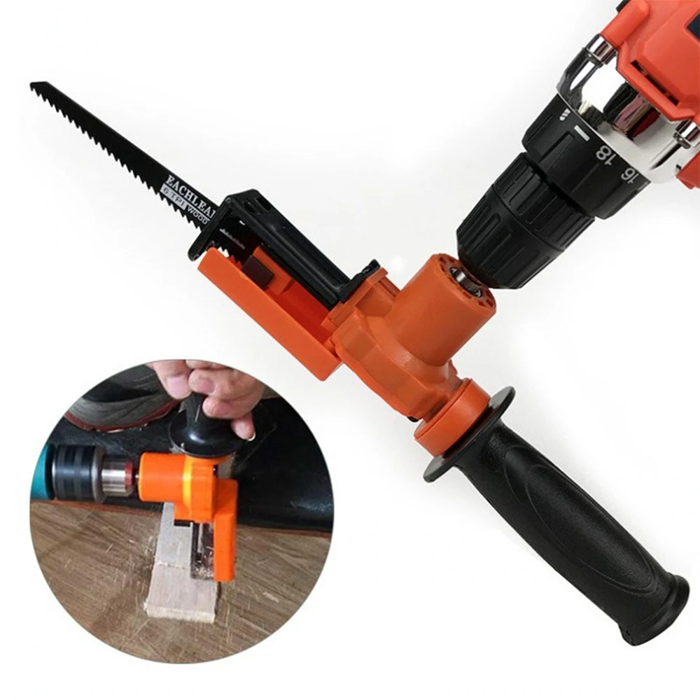 Electric Drill Reciprocating Saw Set Reciprocating Saw Attachment Adapter Electric Drill