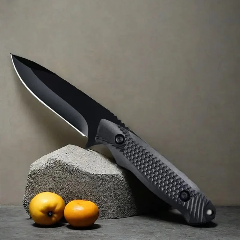 Sheath Knife 1pc Stainless Steel Pocket High Hardness Portable Peel Outdoor Barbecue