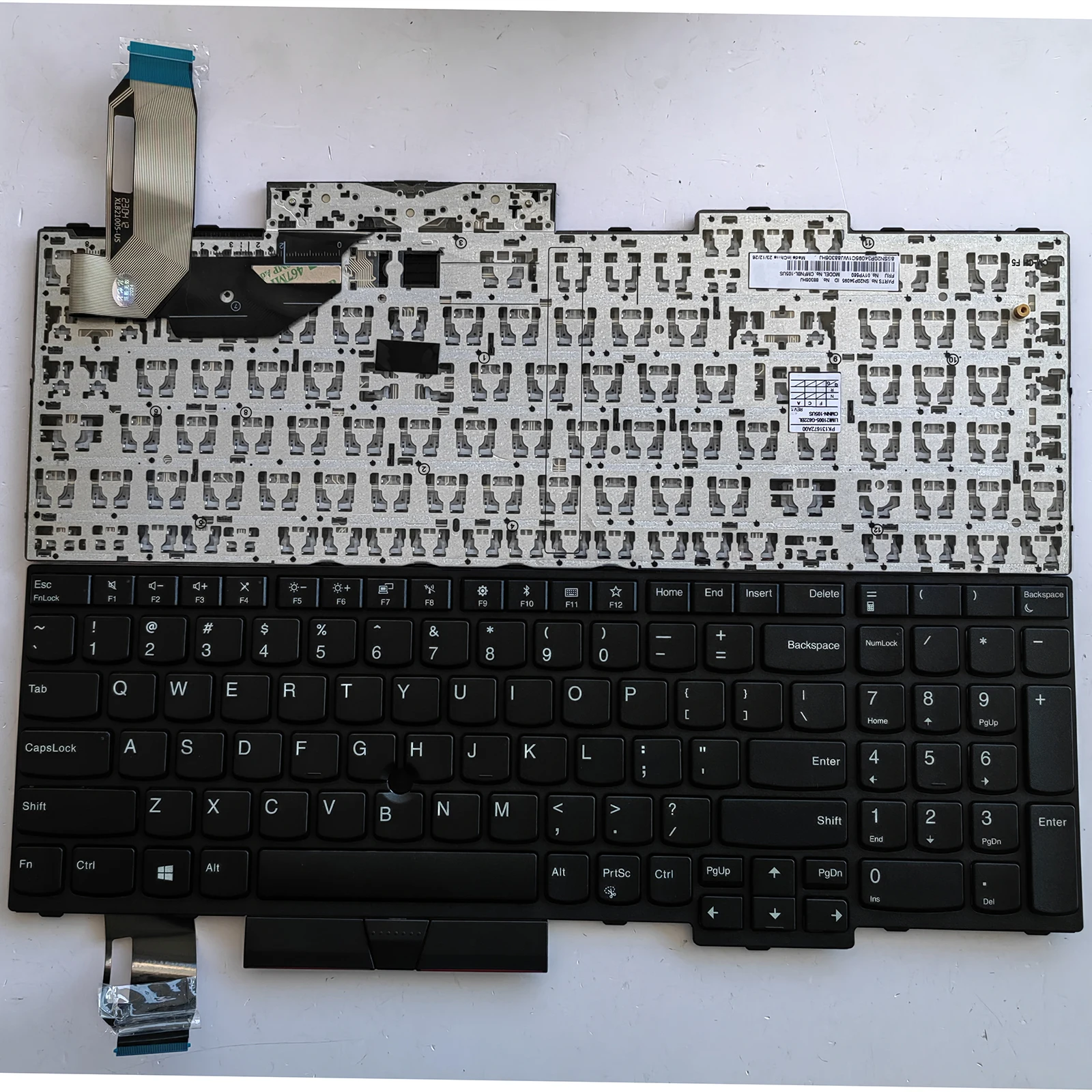 Lenovo ThinkPad E580, E590, L580, L590, T590, P52, P53 - Keyboard UK