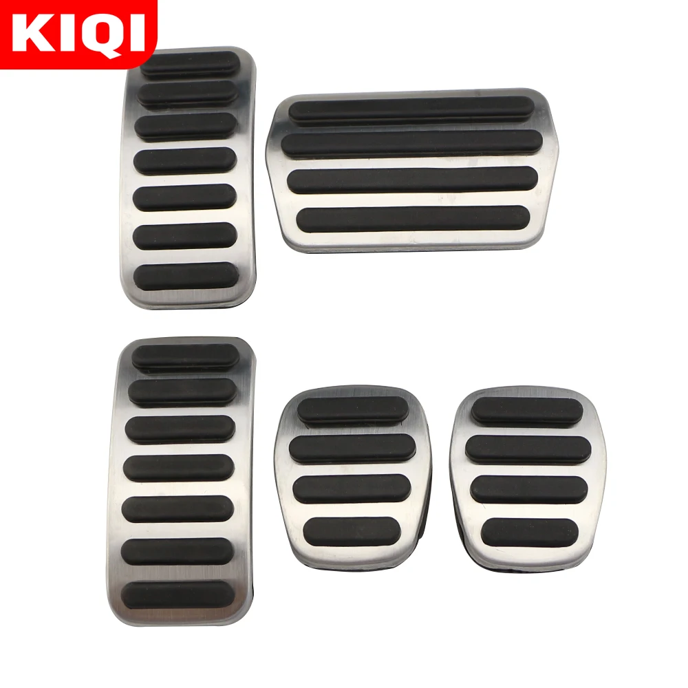 Car Stainless Steel Styling Accelerator Clutch Brake Pedals Fit for Volvo S40 V40 C30 AT MT Non-slip Pedal Cover Accessories | Автомобили