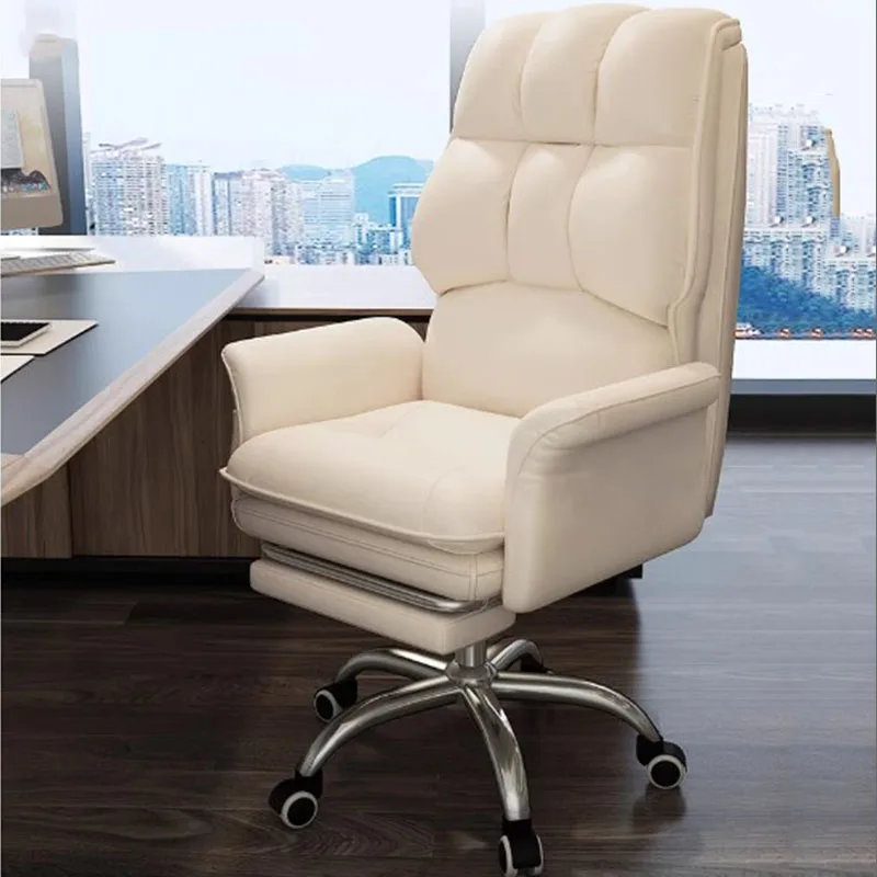 Ergonomic Executive Office Chair S Back Support White Mobile Computer Chairs Gaming Bedroom Sillas De Oficina Office Furniture