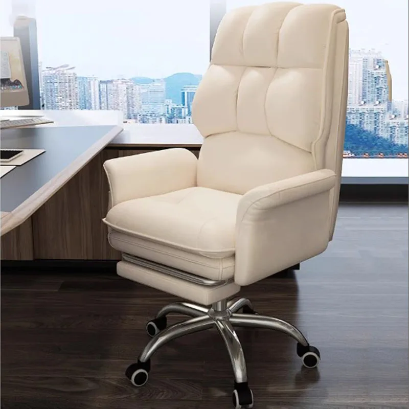 

Ergonomic Executive Office Chair S Back Support White Mobile Computer Chairs Gaming Bedroom Sillas De Oficina Office Furniture