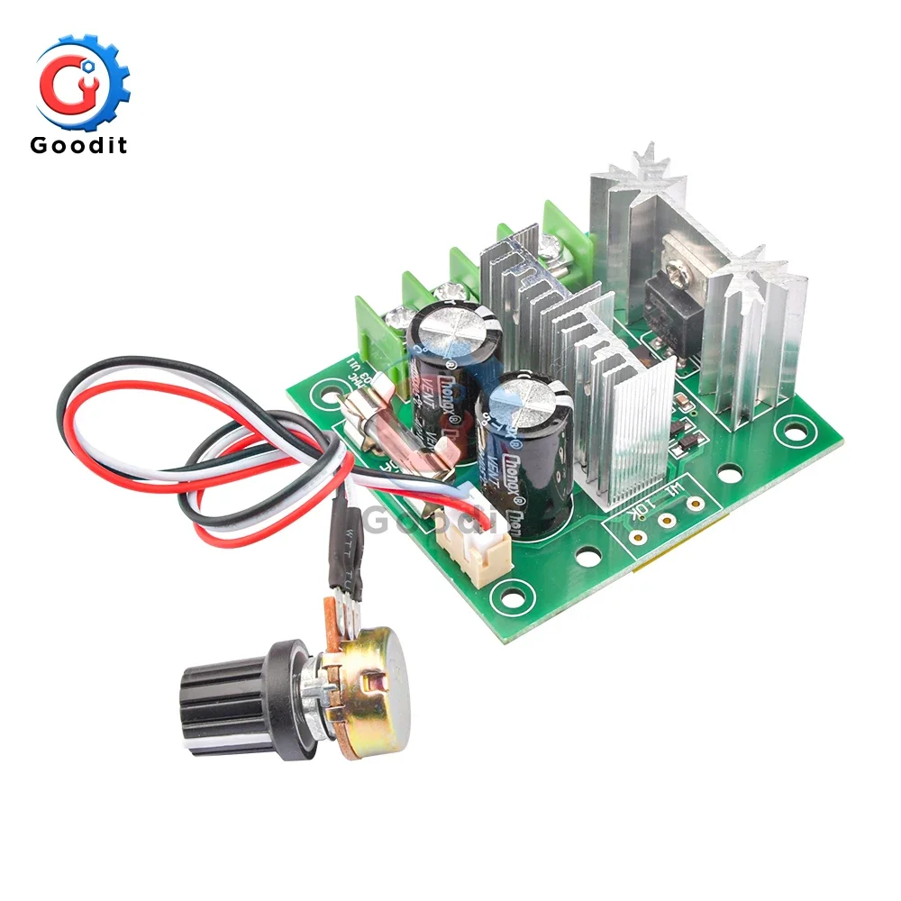 400W 10A Voltage Regulator DC 12V-40V PWM DC Motor Speed Controller Regulator Fan Speed Control Dimmer Switch Power Controller
